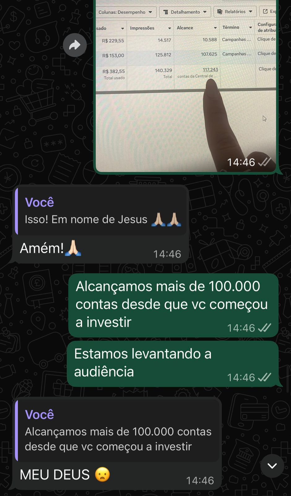 Depoimento: retorno de 2 semanas da consultoria Start